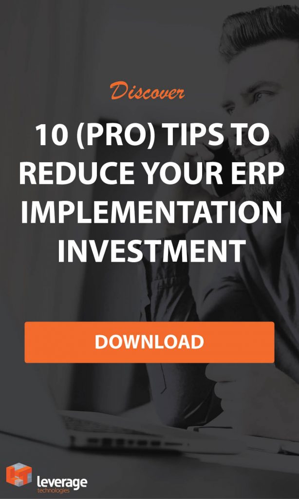 10 pro tips to reduce your ERP implementation investment